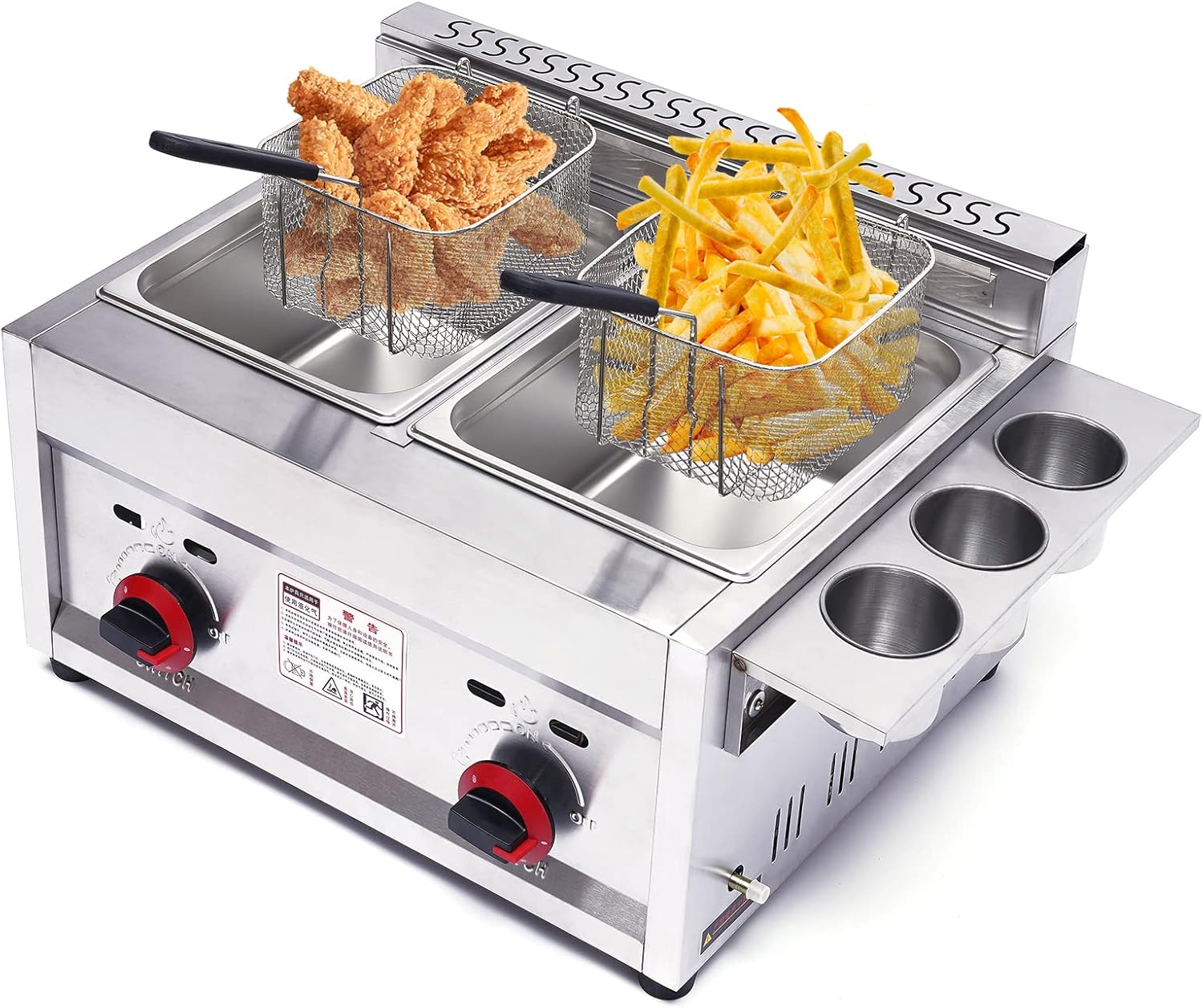 ?Gas Deep Fryer